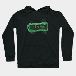 Snake Car by Eliot Hoodie